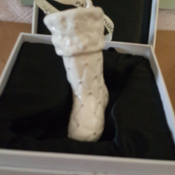 Pandora 2012 Christmas Tree Porcelain Stocking - Picture 4 of 6